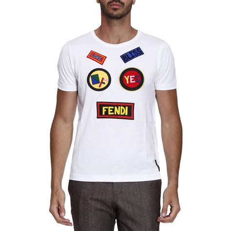 authentic fendi t shirt|fendi t shirts men's sale.